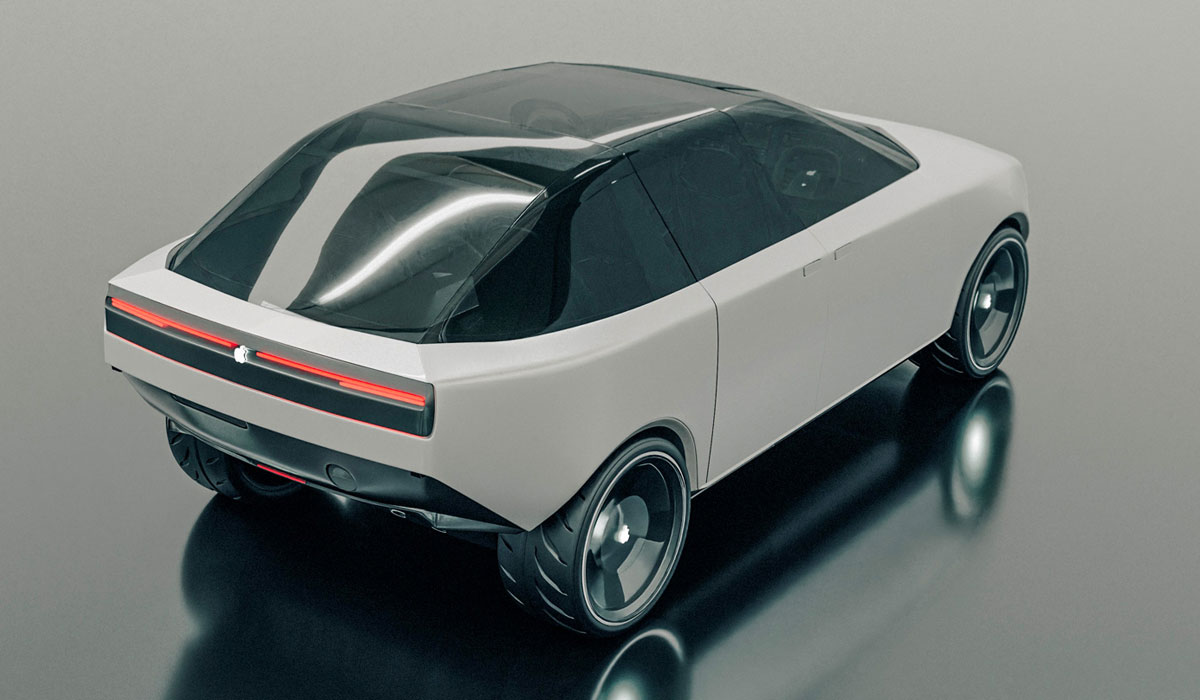 Vanarama presentó el vehículo de Apple con un estilo SUV.