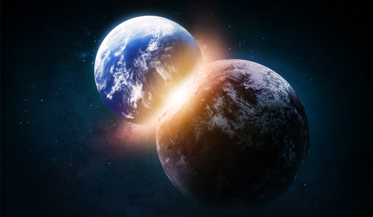 Los expertos creen que este planeta podría ser el resultado de una gran colisión entre dos mundos.