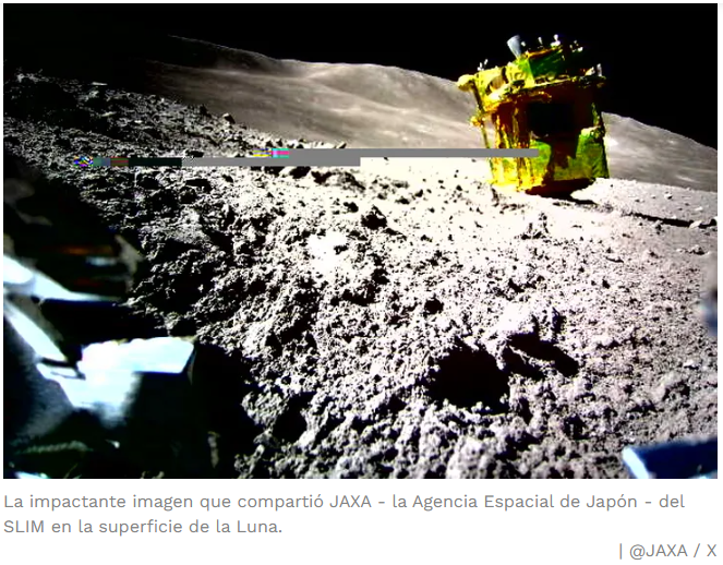 Con este logro Japón se convierte oficialmente en el 5º país en llegar a la Luna.
