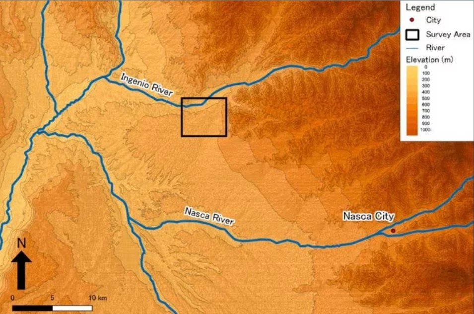 Región de Nazca analizada por los investigadores.