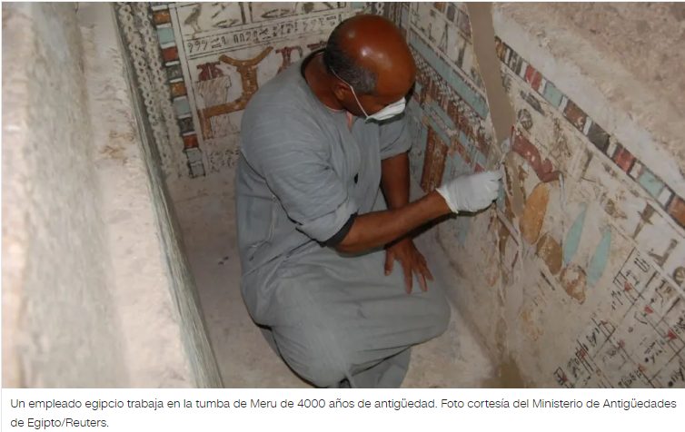 Meru era un funcionario de alto rango de la corte del rey Mentuhotep II de la XI Dinastía.