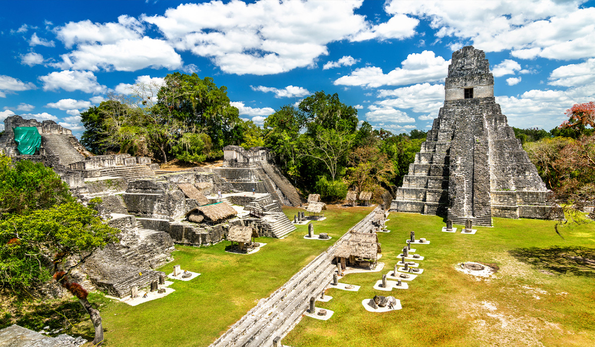 En Tikal, los mayas utilizaron arena de zeolita para filtrar el agua.