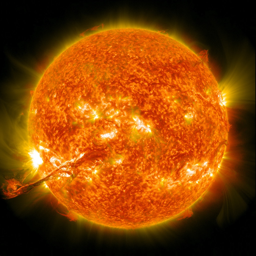 El Observatorio de Dinámica Solar de la NASA monitorea la actividad del Sol.