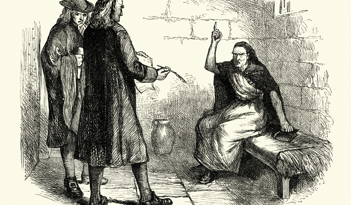 Martha Corey fue acusada y condenada por brujería durante los juicios de brujería de Salem.