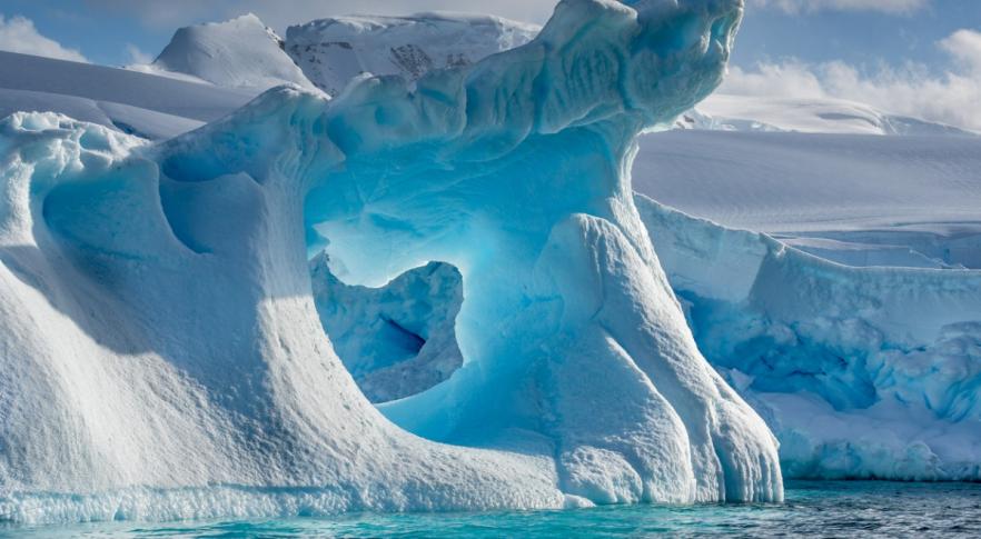 Descubren un nuevo ecosistema bajo el hielo de la Antártida