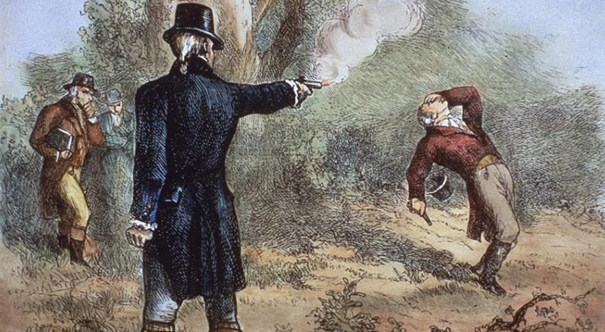 El político y escritor Alexander Hamilton era abatido en duelo