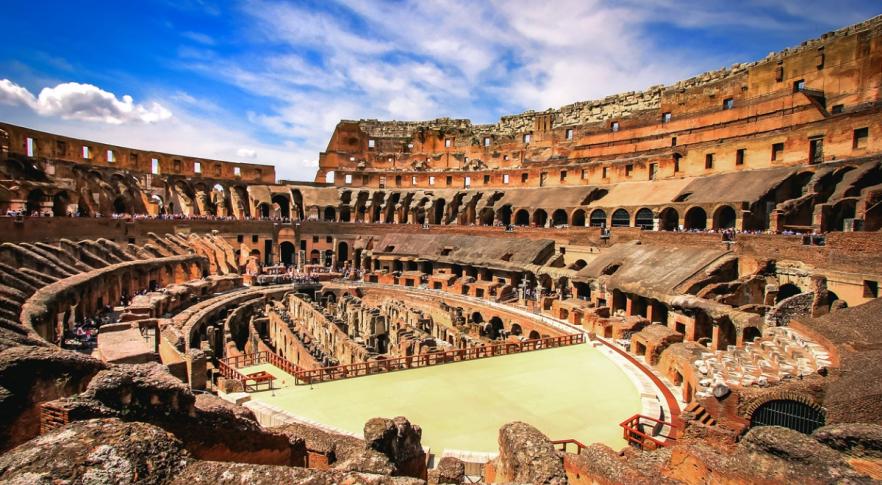En las entrañas del anfiteatro también se recuperaron restos de los últimos días del Coliseo.