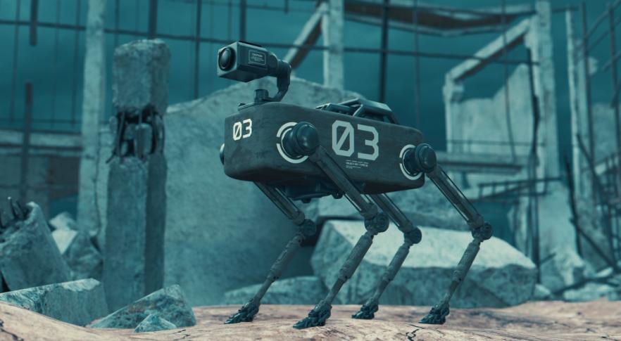 Thermonator, el perro robot lanzallamas