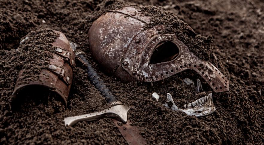 Descubren en Alemania la tumba intacta de un guerrero de la Edad Media