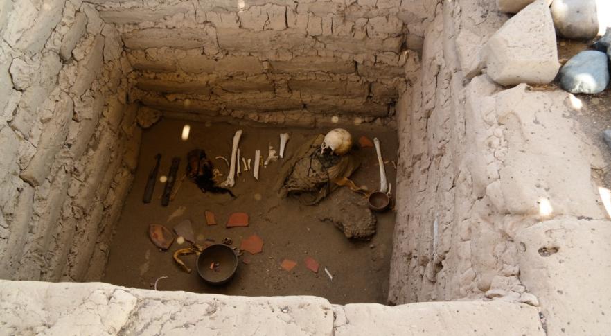 Hallan una tumba intacta de 1.500 años en México