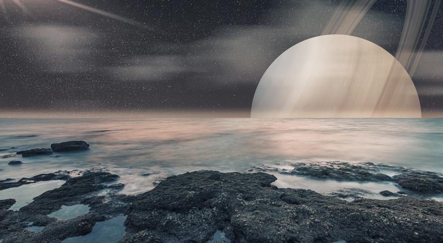 Hallan cuerpos orgánicos gigantes moviéndose en los océanos de Titán