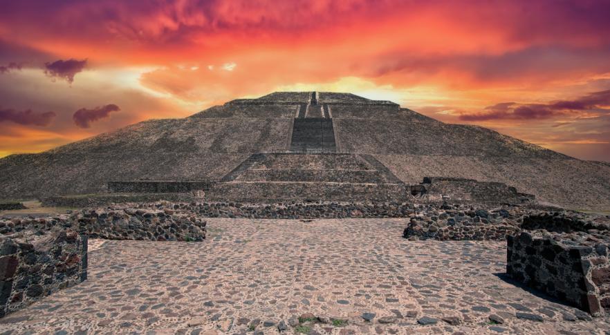 Descubren mercurio debajo de las pirámides de Teotihuacán
