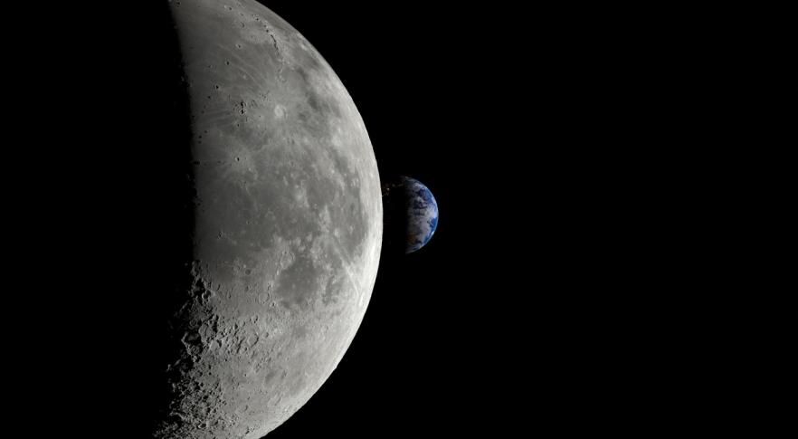 Primeras imágenes del sur de la Luna jamás explorado