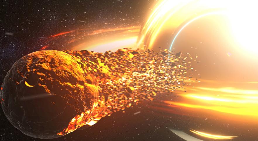 La NASA comparte una simulación sobre cómo sería entrar en un agujero negro