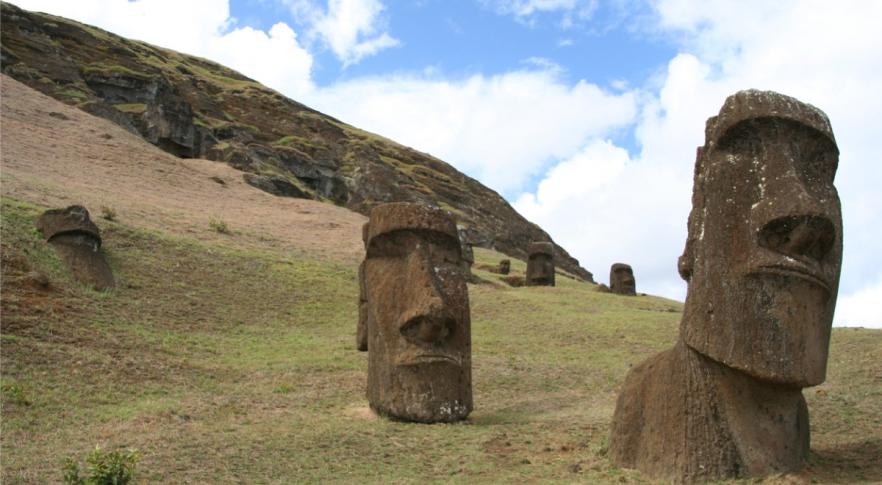 Los nativos de la Isla de Pascua y de Sudamérica convivieron hace más de un milenio
