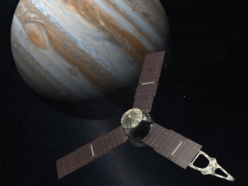 La sonda Juno graba la fantasmagórica voz del universo-0