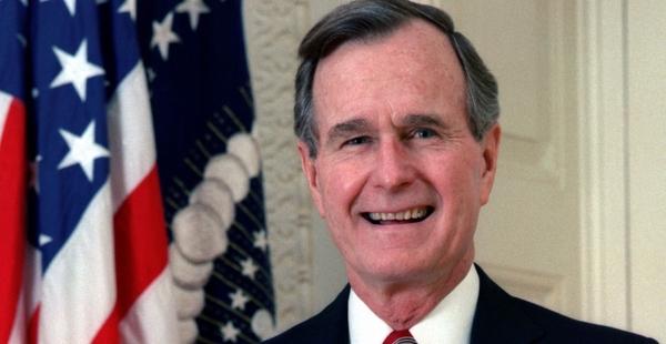 George Bush fue electo presidente de los Estados Unidos-0