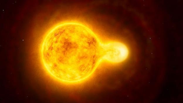 Descubren la mayor estrella amarilla jamás detectada, 1300 veces más grande que el Sol-0