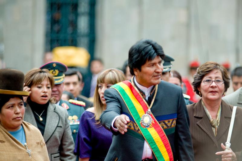 Evo Morales asume la presidencia de Bolivia-0