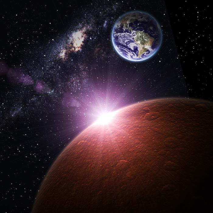 Se da la mayor aproximación entre la Tierra y Marte en casi 60 mil años -0