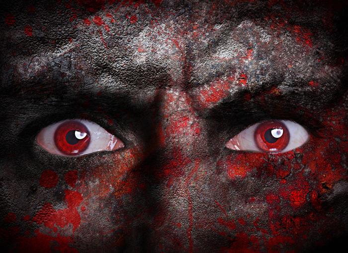Ojos rojos y piel oscura: así serán los humanos dentro de mil años-0