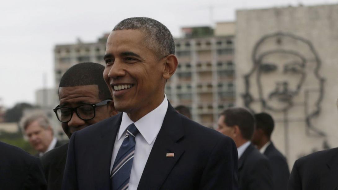 Histórico: tras 88 años sin visitas oficiales, Obama llegó a Cuba-0