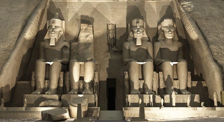 Descubren una cámara de celebraciones del faraón Ramsés II en Egipto -0