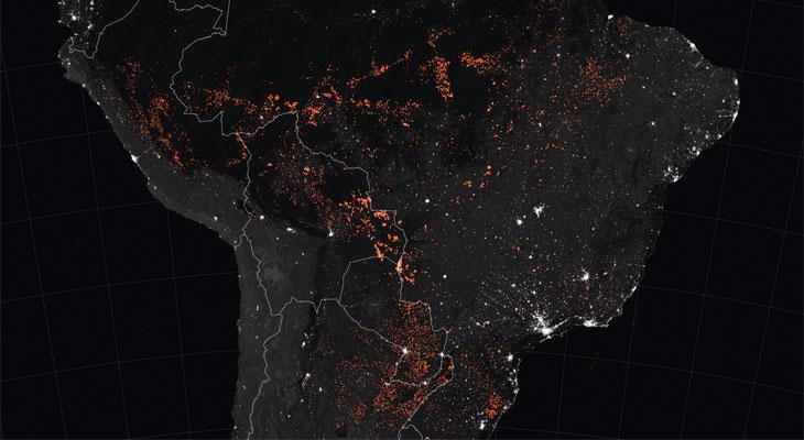 NASA: los incendios en Amazonia aumentaron drásticamente desde 2010-0
