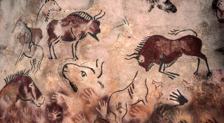 Hallan la pintura rupestre más antigua del mundo-0