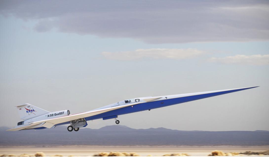 'Hijo del Concorde': la NASA prueba exitosamente su avión supersónico en el túnel de viento-0