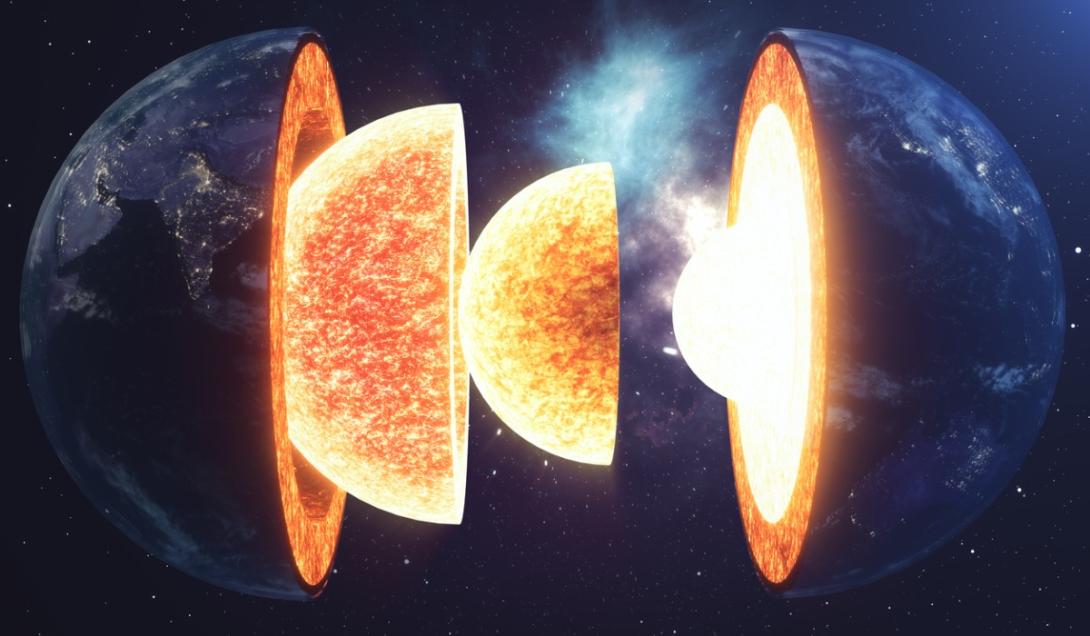 Descubren un nuevo núcleo de hierro dentro del núcleo conocido de la Tierra-0
