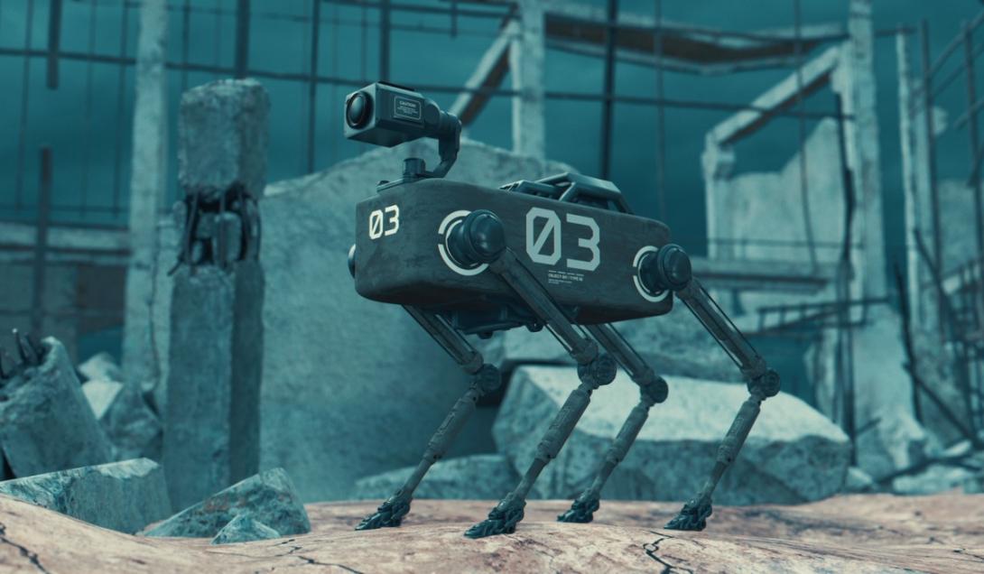 Thermonator, el perro robot lanzallamas que puede quemarlo todo a su paso (VIDEO)-0