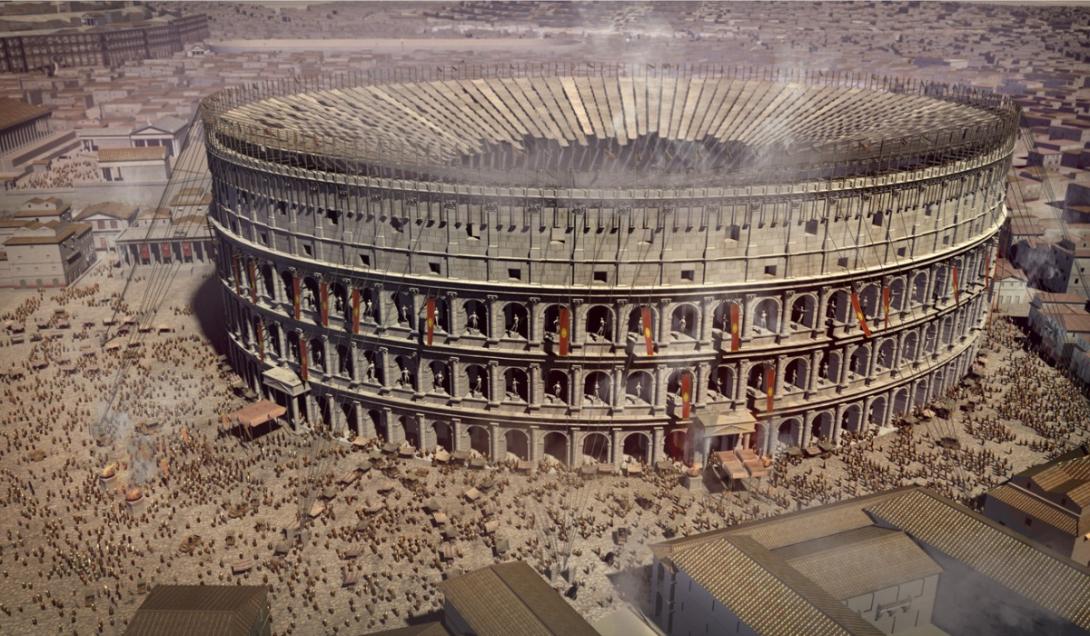 Una reconstrucción en 3D muestra cómo era la Antigua Roma en su apogeo-0